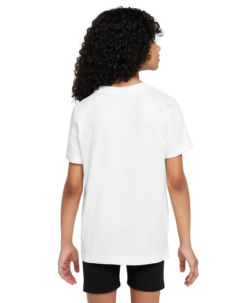 Nike Big Kids Sportswear Printed Crewneck T-Shirt