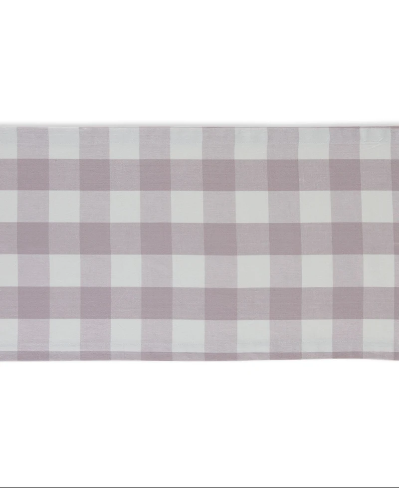 Design Imports Buffalo Check Table Runner, 14" x 72"
