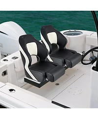 Captain Bucket Seat with Waterproof Pvc Leather for Sightseeing Boat