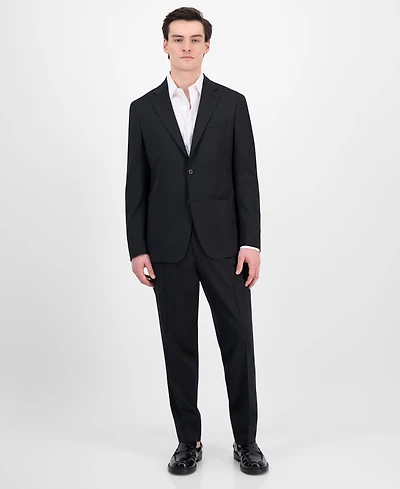 Calvin Klein Men's Slim-Fit Italian Wool Solid Suit