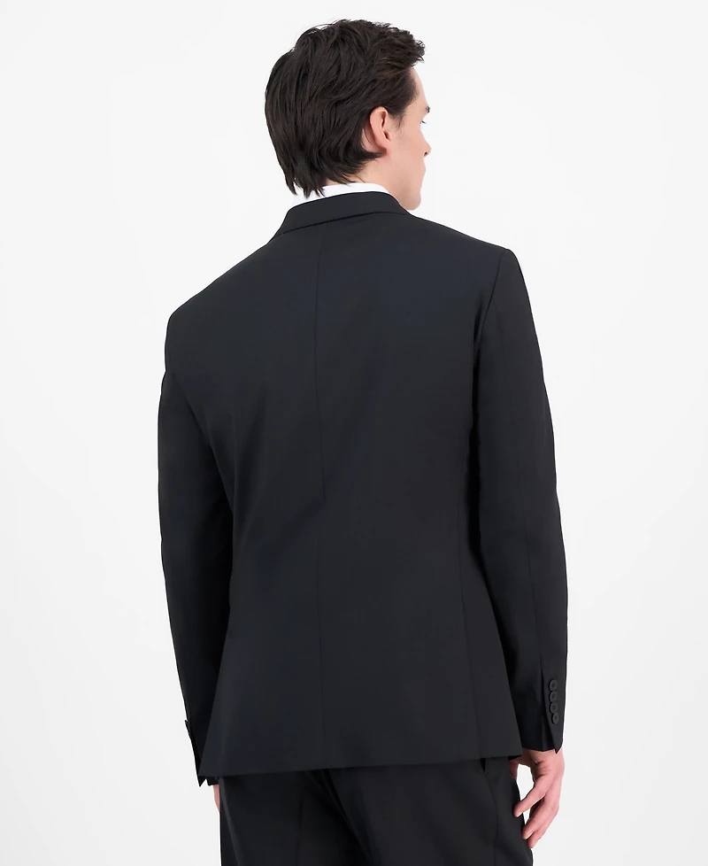 Calvin Klein Men's Slim-Fit Italian Wool Solid Suit
