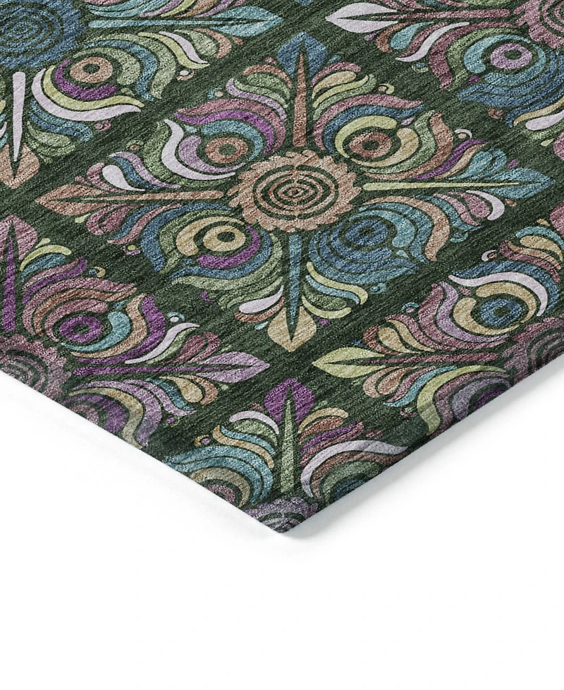 Addison Chantille Machine Washable ACN852 2'3"x7'6" Runner Area Rug