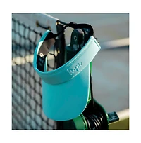 Women's Adjustable Band Sport Visor - Light Blue