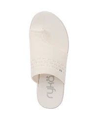 Ryka Women's Elegance Washable Toe Loop Slide Sandals