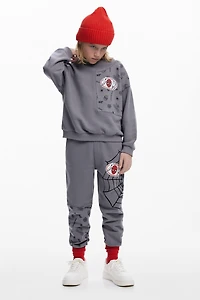 Desigual Boys Boys's Spiderman patch sweatshirt