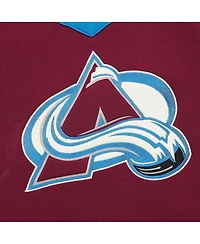 Mitchell & Ness Women's Burgundy Colorado Avalanche Heritage Lace-Up Pullover Sweatshirt