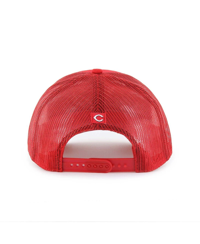 '47 Brand Men's Red Cincinnati Reds Garner Trucker Adjustable Hat