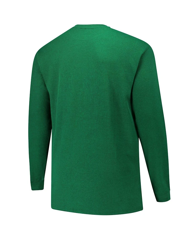 Fanatics Men's Kelly Green Philadelphia Eagles Big Tall Thermal Long Sleeve T-Shirt