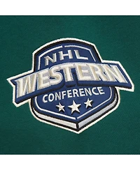 Mitchell & Ness Men's Hunter Green Minnesota Wild Heritage Lace-Up Pullover Sweatshirt