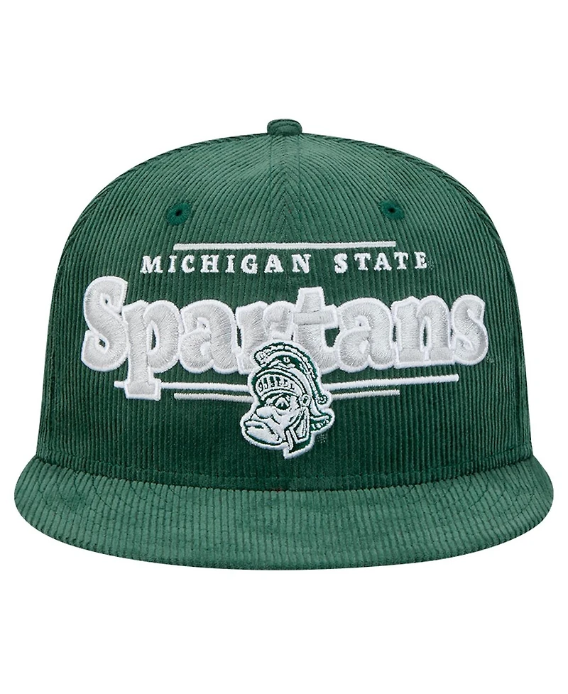 New Era Men's Green Michigan State Spartans Display 9FIFTY Snapback Hat