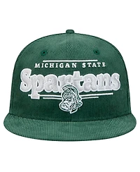 New Era Men's Green Michigan State Spartans Display 9FIFTY Snapback Hat