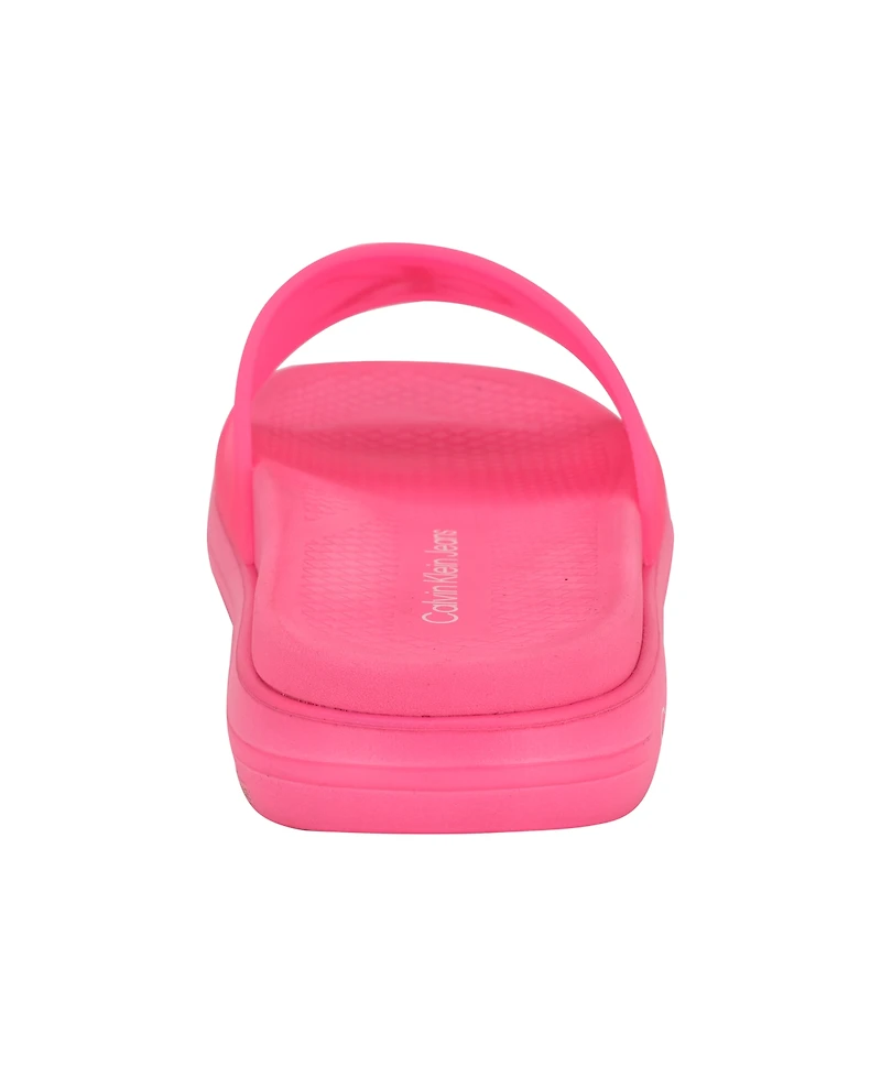 Calvin Klein Women's Peari Pool Slip-On Slide Sandals