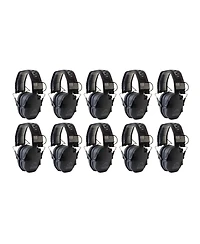 Walker's Razor Slim Ultra Low Profile Compact Design Earmuffs () 10-Pack