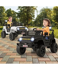 12V Kids Ride on Truck Car with Parental Remote and Music Player