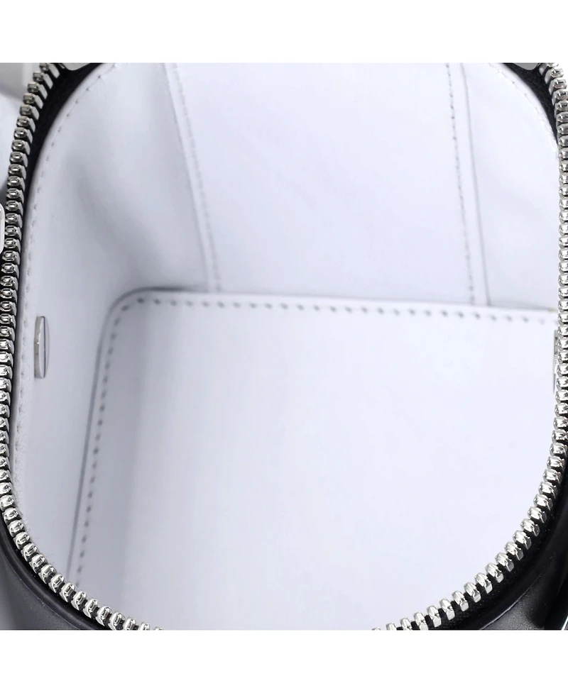 Pre-Owned Salvatore Ferragamo Micro Gancicni Top Handle Vanity Case Leather