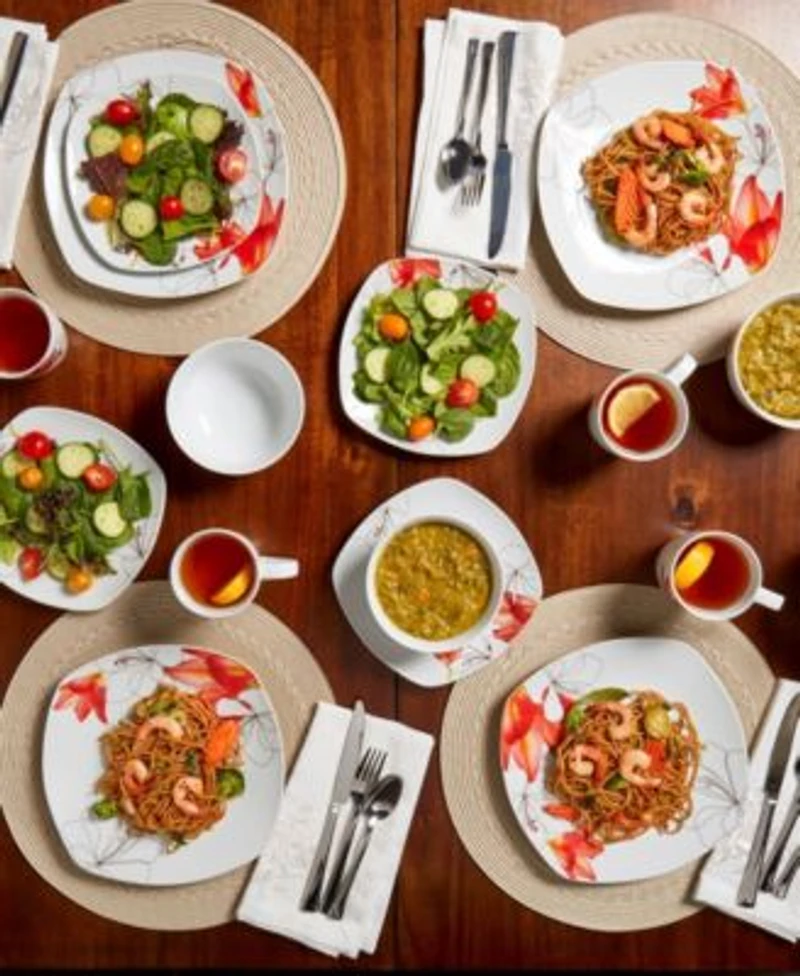 Tabletops Unlimited 16 Pc. Dinnerware Sets Service For 4