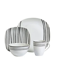 Tabletops Unlimited Justin 16 Pc. Dinnerware Set, Service for 4