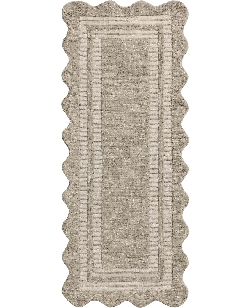 Chris Loves Julia Scottie Sco-01 2'6''x7'6'' Runner Area Rug