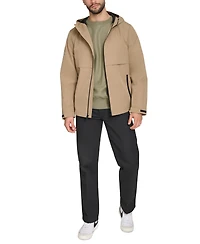 Dockers Men's Hooded Rain Jacket