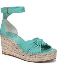 Franco Sarto Women's Clementine Open Toe Espadrille Wedge Sandals