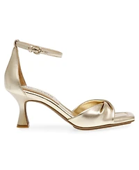 Anne Klein Women's Jessie Ankle Strap Two Piece Dress Sandals