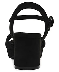 Anne Klein Women's Piper Platform Block Heel Dress Sandals