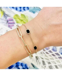The Lovery Onyx Icon Bracelet 14K Gold