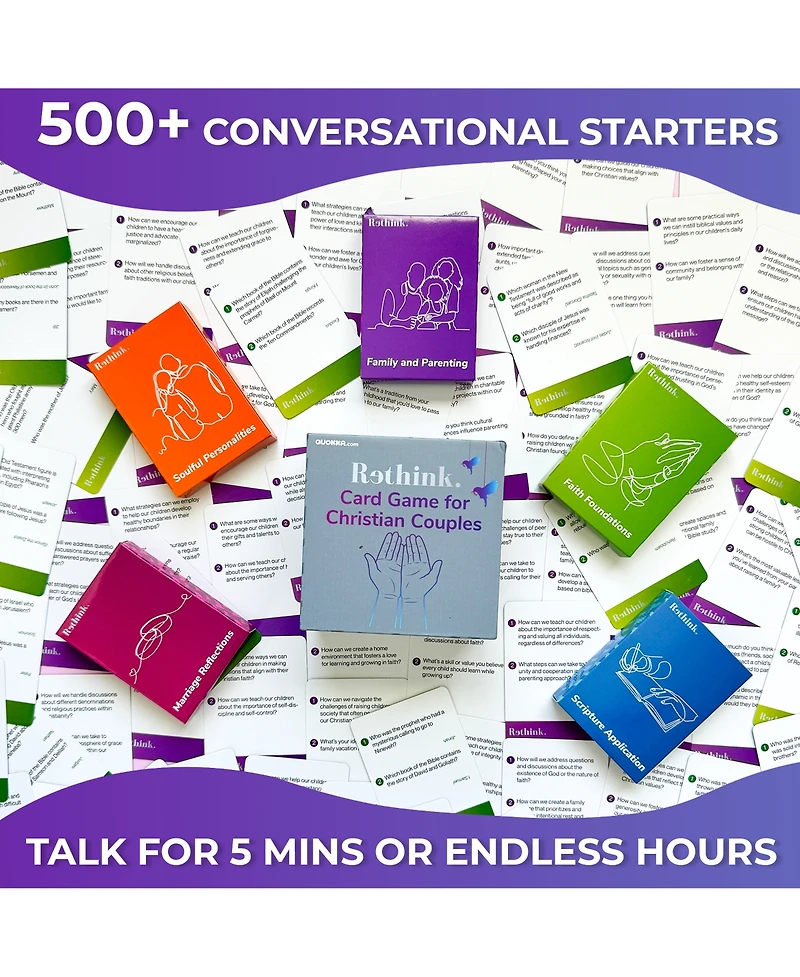 Quokka Know Me Better Christian Couples Conversation Cards for Deepening Relationships