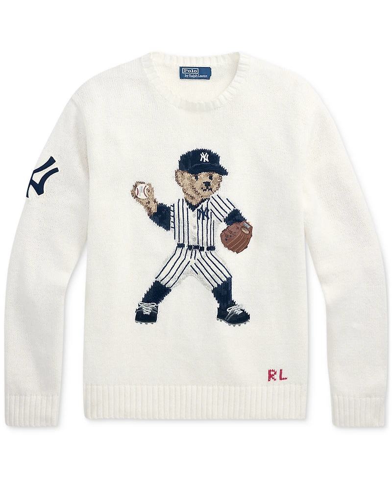 Polo Ralph Lauren Unisex Yankees Bear Sweater