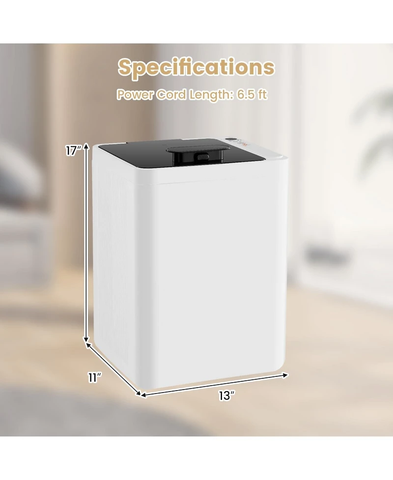 23L Large Towel Warmer Bucket with Timer and Overheat Protection