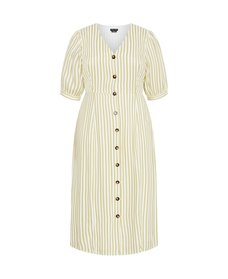 Plus Charli Stripe Dress