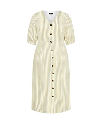 Plus Charli Stripe Dress
