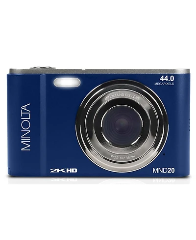 Minolta Minolta MND20 44 Mp 2.7K Ultra Hd Digital Camera (Blue)