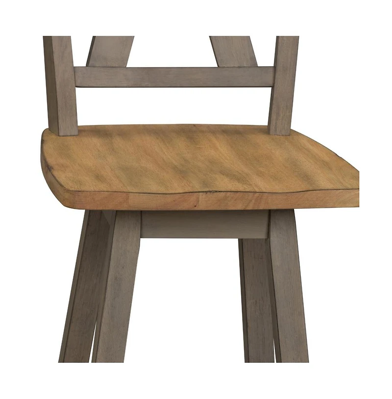 Counter Height Swivel Chair (Rta)-Set of 2