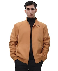 Rokka&Rolla Men's Classic Full Zip Bomber Jacket