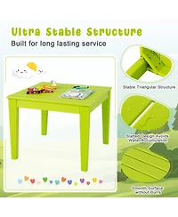 Square Kids Activity Play Table Fun and Versatile Table for Playtime and Learning