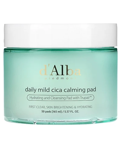 d'Alba Daily Mild Cica Calming Pad 50 Pads