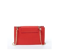 Susu Mini Crossbody Bag Small Leather Red Purse Wristlet Women's Handbag