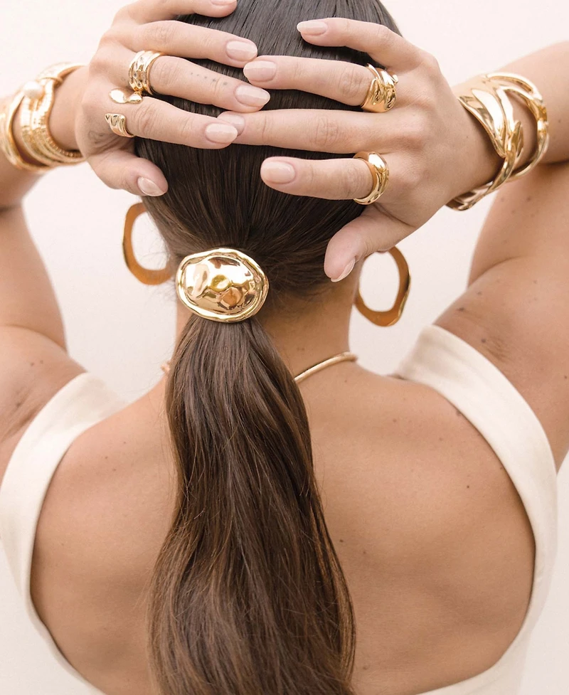 Ettika Oval Lux Hinge Barrette