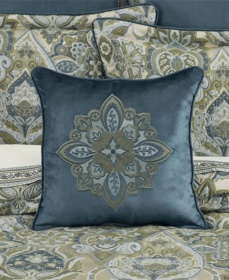 J Queen New York Avellino Decorative Pillow, 18" x 18"