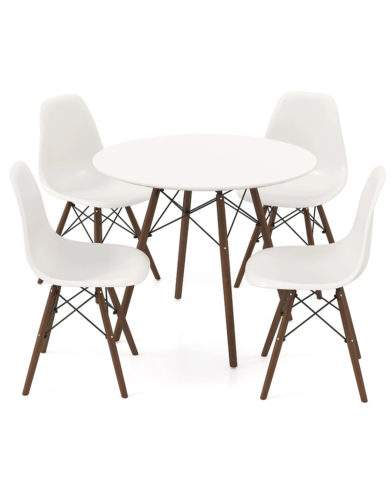 5-Piece Dining Table Set with Legs Stylish and Functional Furniture for Home