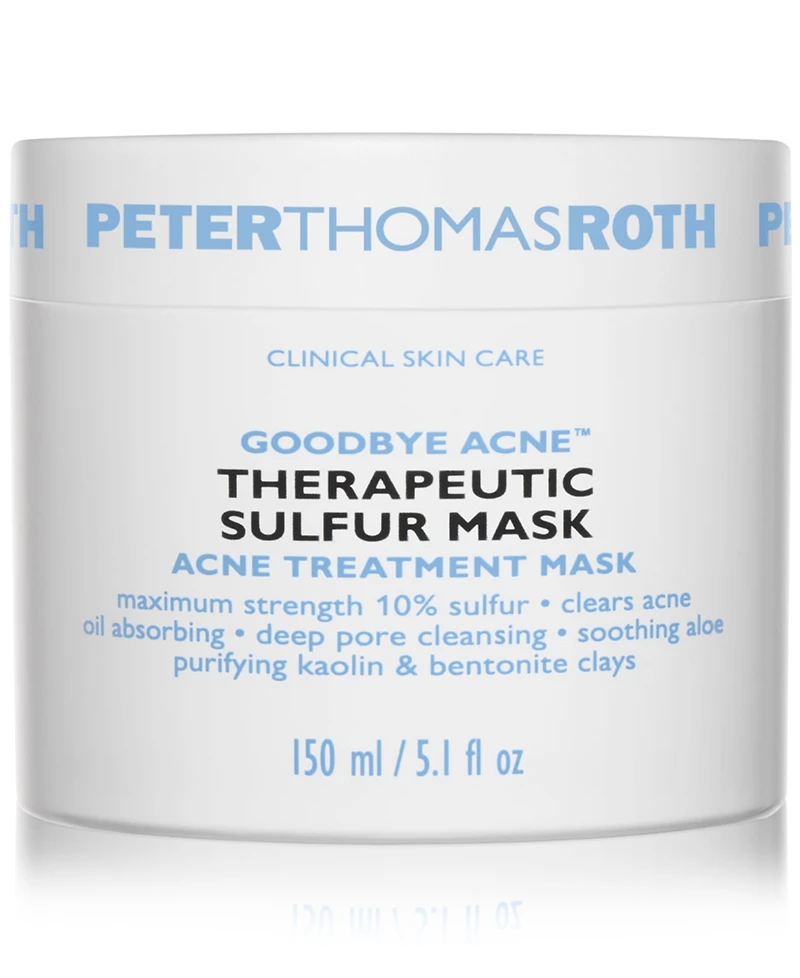 Peter Thomas Roth Goodbye Acne Therapeutic Sulfur Mask, 5.1 oz.