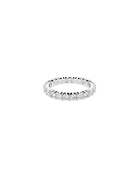 Swarovski Crystal Round Cut Vittore Band Ring