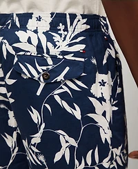 Tommy Hilfiger Men's Relaxed-Fit 10" Tropical Linen Shorts