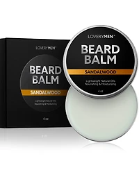 Lovery LoveryMen Sandalwood Beard Balm, 4 oz.