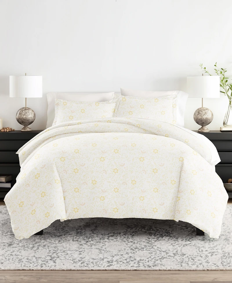 ienjoy Home Tranquil Sleep Patterned Duvet Cover Set