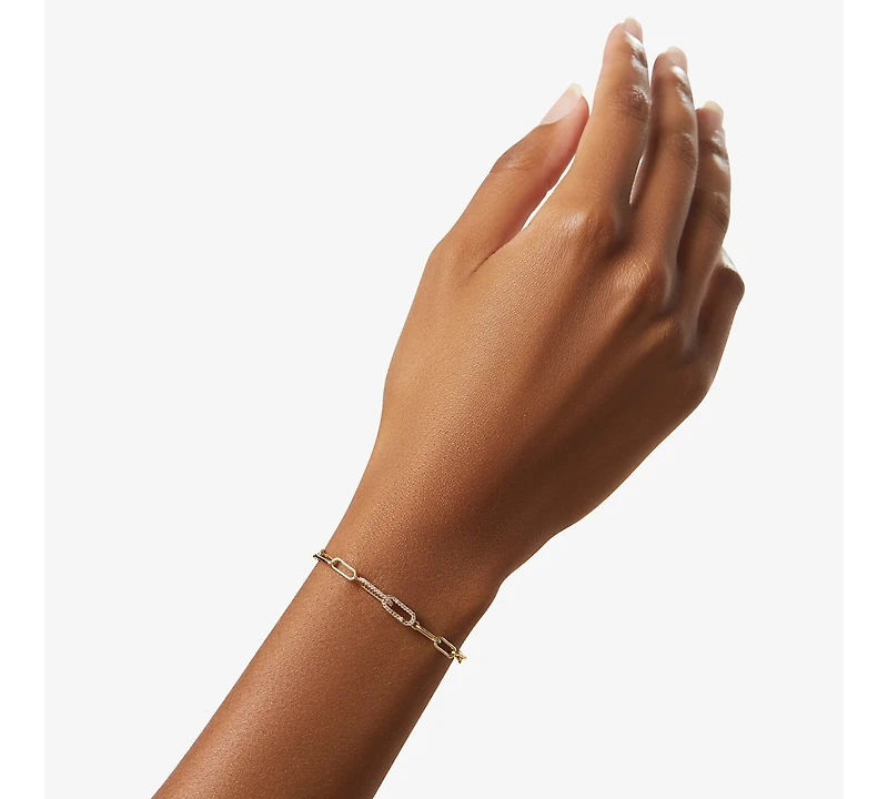 Ana Luisa Paperclip Bracelet - Souryaz Bracelet