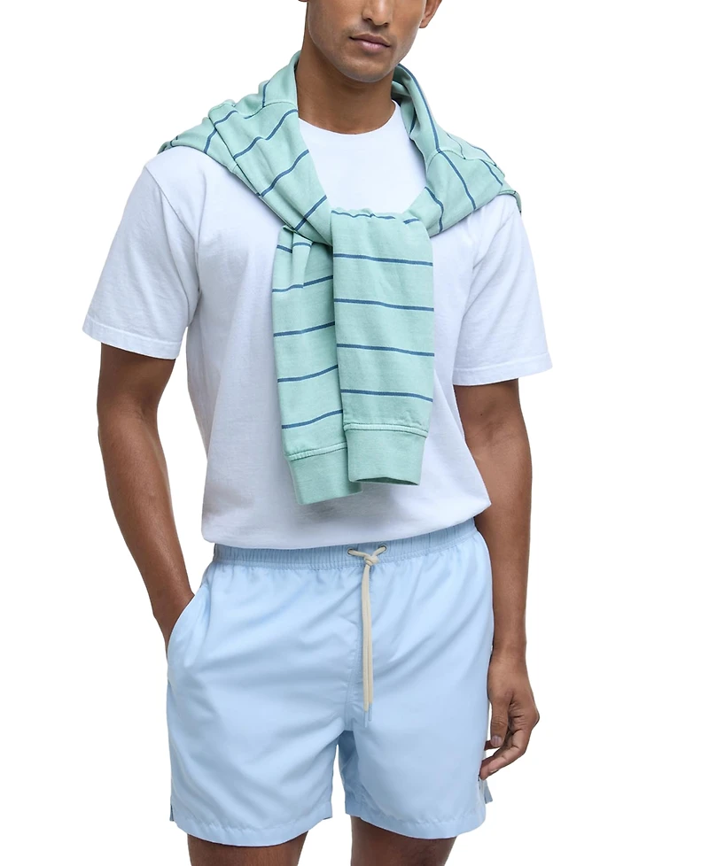 Barbour Men's Staple Logo 5" Swim Trunks