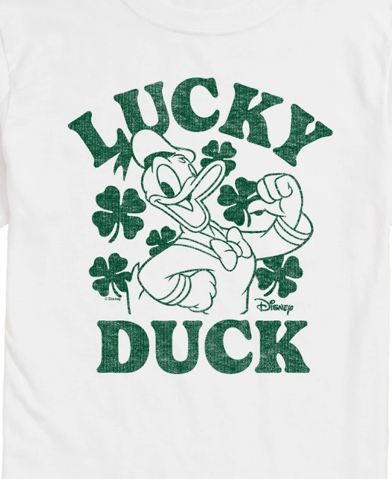 Airwaves Men's Disney Donald Duck Lucky Short Sleeve T-Shirt
