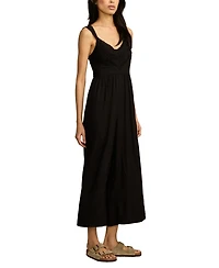 Lucky Brand Women's Ruched Lace Wide-Leg Jumpsuit